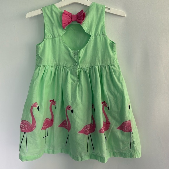 💜3/$15 Gymboree Flamingo Dress - Picture 5 of 7